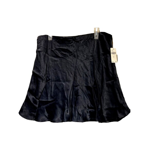 Anthropologie Dresses & Skirts - ANTHROPOLOGIE BLACK ABOVE THE KNEE LENGTH SKIRT NWT SIZE XL